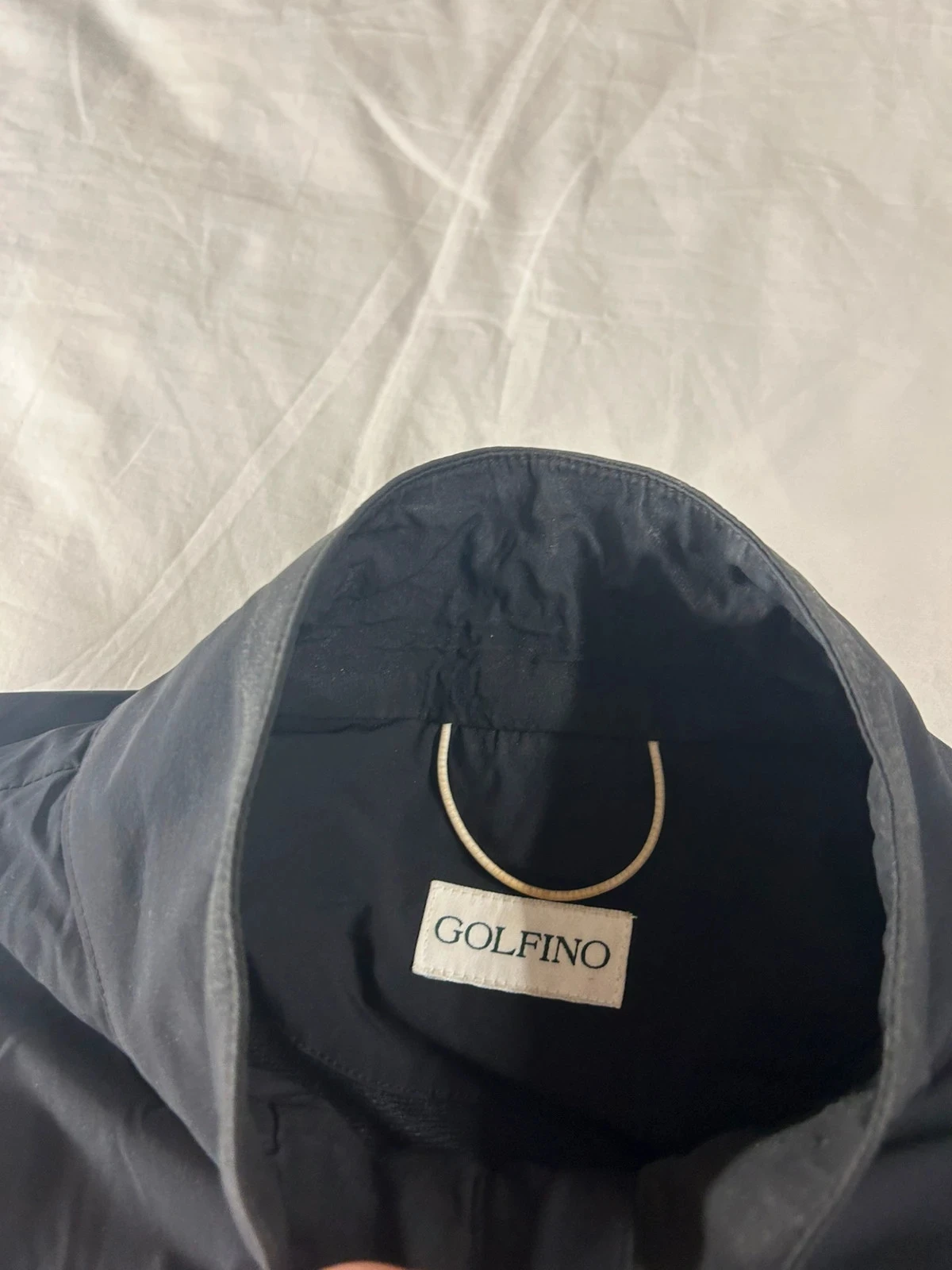 Casaco aviador preto golfino – photo 8